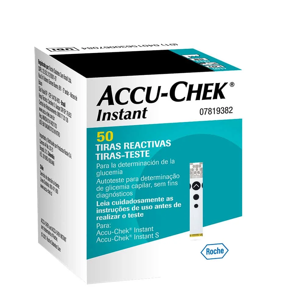 Tiras reactivas accu-chek instant — Ortopedia Yi Lima